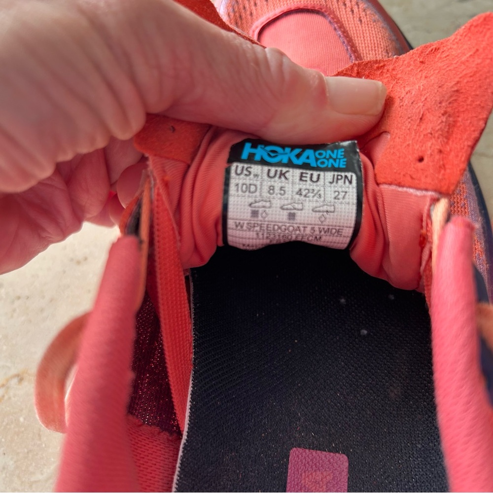 Hoka One One SpeedGoat 5 Sneakers - Picture 11 of 14